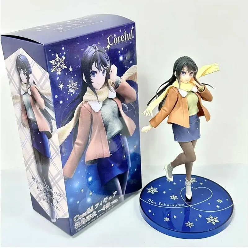 7.09in/18cm Anime Rascal Does Not Dream Of A Dreaming Girl Figure Sakurajima Mai Action Figures Pvc Model Collection Toys Gift
7.09in/18cm Anime Rascal Does Not Dream Of A Dreaming Girl Figure Sakurajima Mai Action Figures Pvc Model Collection Toys Gift