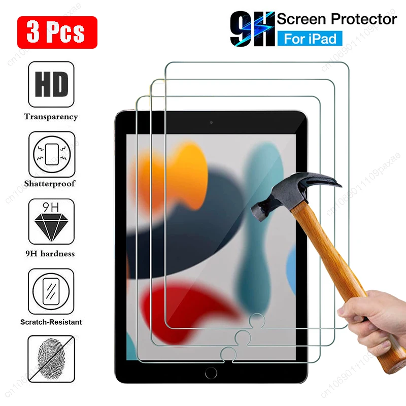 3Pcs Tempered Glass Screen Protector Cover For NEW iPad 7th 8th 9th 10.2 Ipad 5th 6th air 1 air 2 9.7 MINI 5 4 9HD Tempered Film
3Pcs Tempered Glass Screen Protector Cover For NEW iPad 7th 8th 9th 10.2 Ipad 5th 6th air 1 air 2 9.7 MINI 5 4 9HD Tempered Film