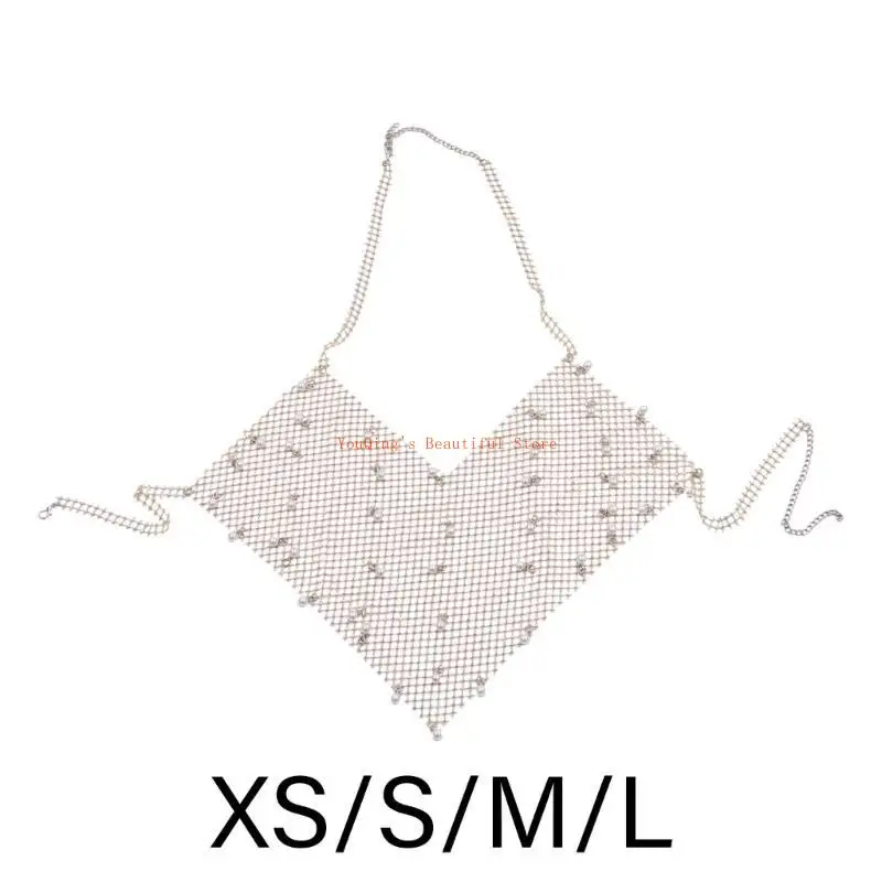 N0HE Fashionable Sheer Body Chain with Pearls Pendants Fashionable Body Accessory with Pearls Detailing for Sensual Appeal
N0HE Fashionable Sheer Body Chain with Pearls Pendants Fashionable Body Accessory with Pearls Detailing for Sensual Appeal