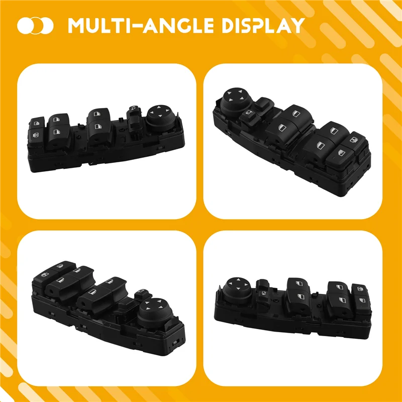 Front Left Driver Door Master Power Window Switch 61319362112 Fit For BMW F30 F80 320I 328I-AT80
Front Left Driver Door Master Power Window Switch 61319362112 Fit For BMW F30 F80 320I 328I-AT80