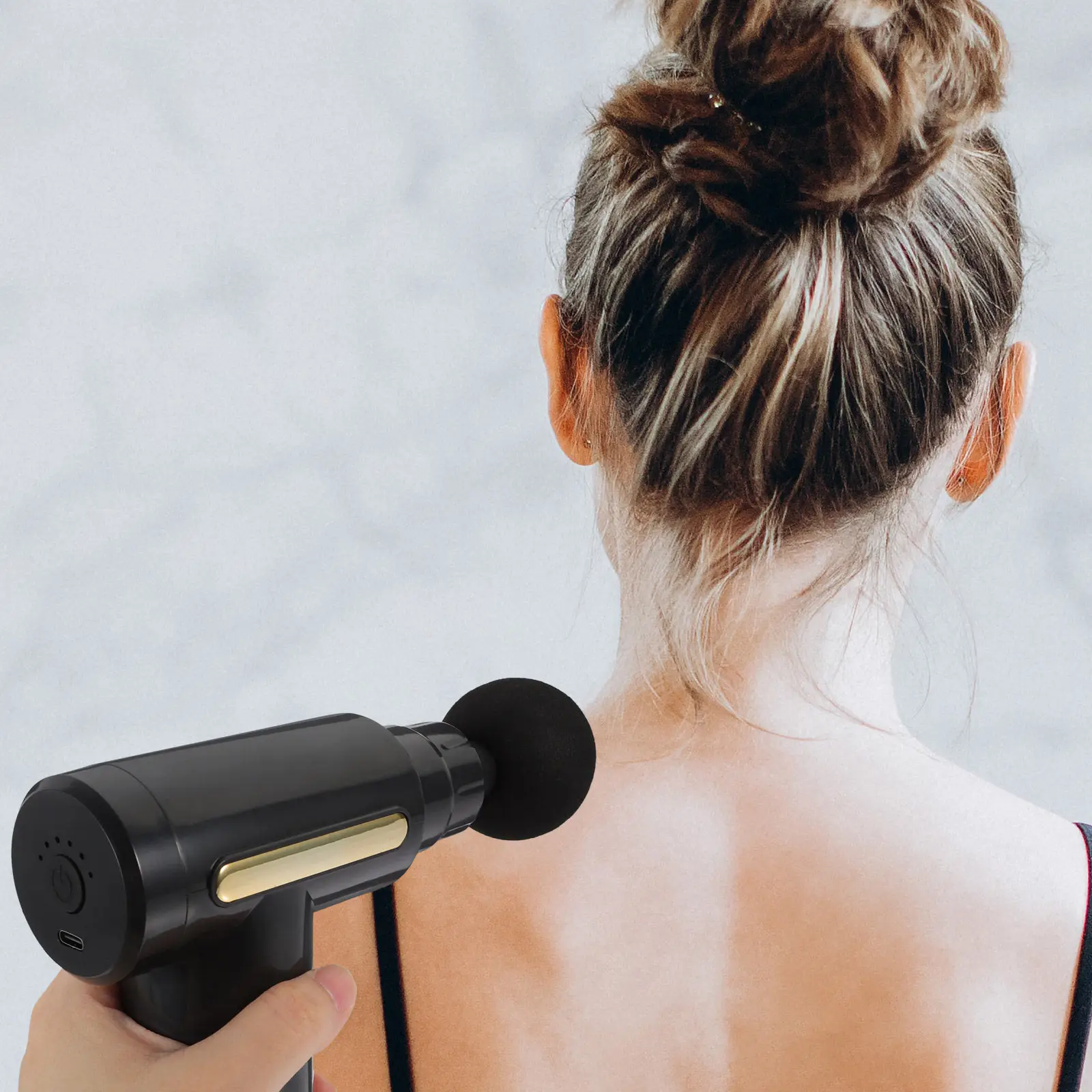 Портативный электрический массажер-пистолет для тела, 1 шт., для расслабления мышц спины и тканей, компактный
Портативный электрический массажер-пистолет для тела, 1 шт., для расслабления мышц спины и тканей, компактный