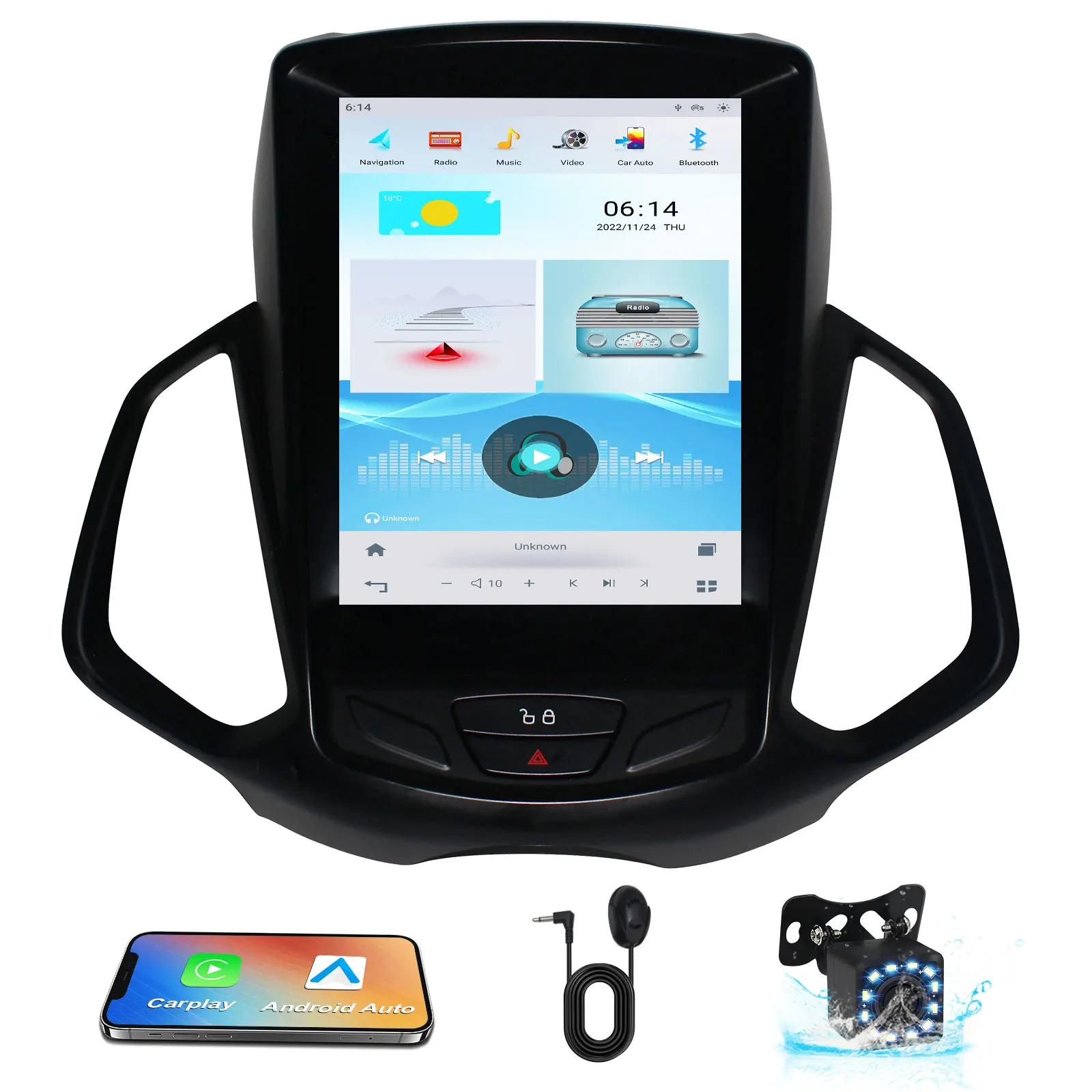 CUSP For FORD EcoSport 2013-(Second generation) Tesla Screen Car GPS Navigation Multimedia Radio Player Android 11.0 System
CUSP For FORD EcoSport 2013-(Second generation) Tesla Screen Car GPS Navigation Multimedia Radio Player Android 11.0 System