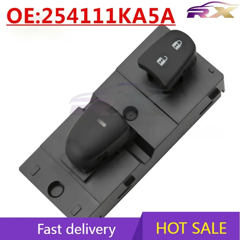 OEM:254111KA5A, 25411-1KA5A Suitable for Nissan Teana Sylphy Glass Lifter Switch Powered Windows Button Switch
OEM:254111KA5A, 25411-1KA5A Suitable for Nissan Teana Sylphy Glass Lifter Switch Powered Windows Button Switch