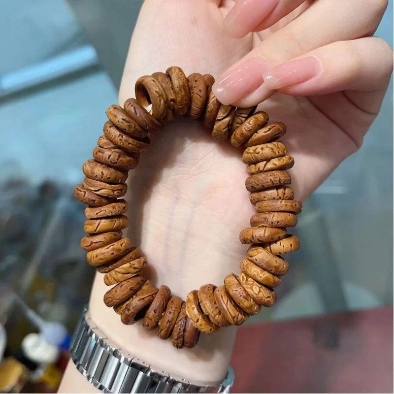 Peach Stone Donut Single Circle Handicraft Bracelet Fashion Jewelry Accessories
Peach Stone Donut Single Circle Handicraft Bracelet Fashion Jewelry Accessories