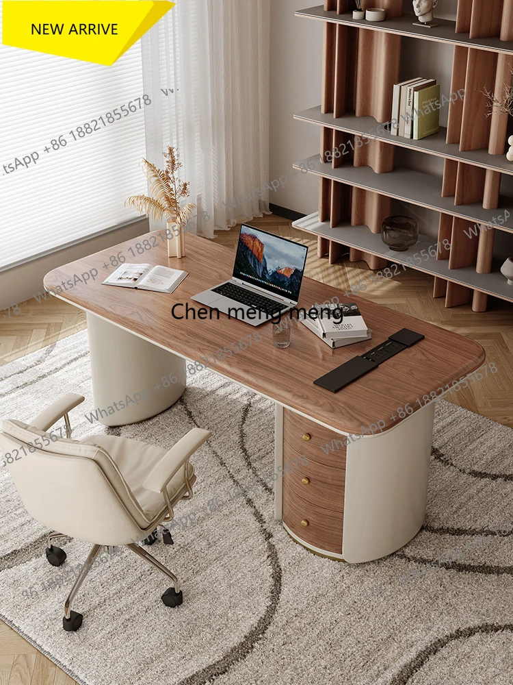 M138 Vintage cream style solid wood desk modern simple home study computer desk medical beauty consultation desk
M138 Vintage cream style solid wood desk modern simple home study computer desk medical beauty consultation desk
