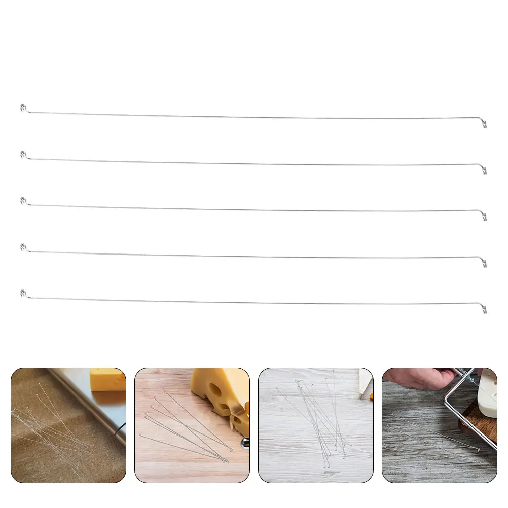 20pcs Cheese Slicer Steel Wire Stainless Butter Metal Tool for Slicing Ham Kitchen Use Handheld Replacement Wire Cheese
20pcs Cheese Slicer Steel Wire Stainless Butter Metal Tool for Slicing Ham Kitchen Use Handheld Replacement Wire Cheese