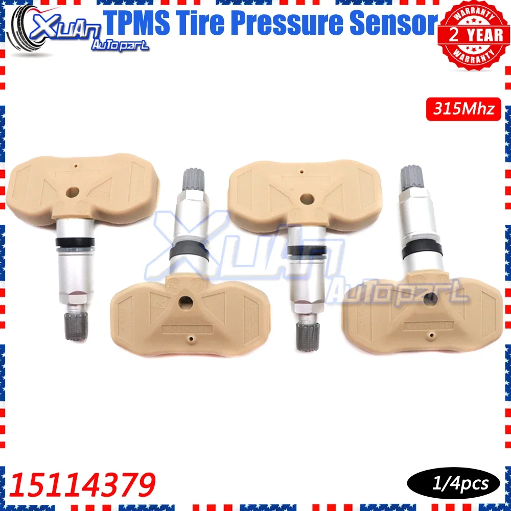 XUAN TPMS Tire Pressure Sensor 15114379 For Chevrolet Tahoe Suburban Avalanche GMC Sierra Yukon Cadillac 2005 2006 315Mhz
XUAN TPMS Tire Pressure Sensor 15114379 For Chevrolet Tahoe Suburban Avalanche GMC Sierra Yukon Cadillac 2005 2006 315Mhz