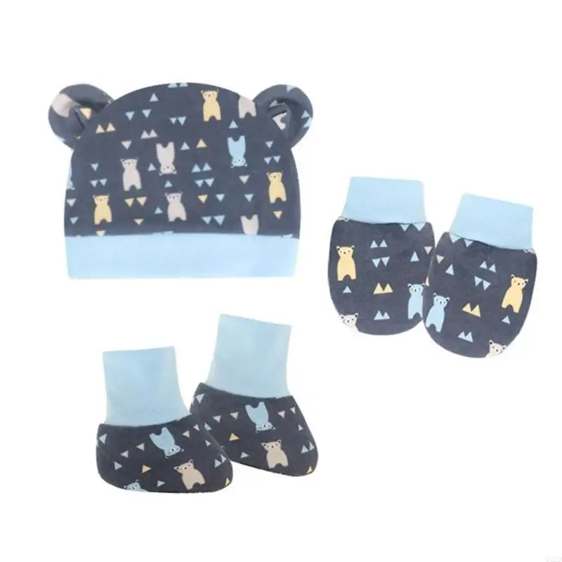 Q22D 1 SET BABY ANTIC SCRACCATING GLOVES милые уши шляпы набор для ног набор мягкого хлопка New New Scratch Mittens Носки
Q22D 1 SET BABY ANTIC SCRACCATING GLOVES милые уши шляпы набор для ног набор мягкого хлопка New New Scratch Mittens Носки