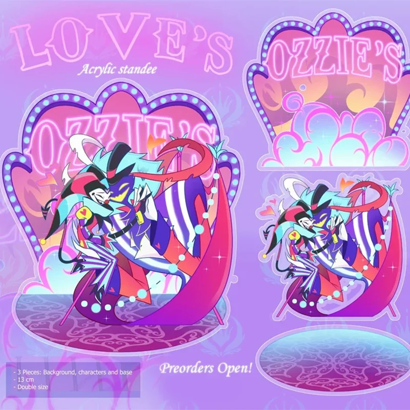 15Cm Acrylic Standee for Helluva Boss Anime Character Desktop Ornament Decorative Ornament Creativity Exquisite Fans Gift
15Cm Acrylic Standee for Helluva Boss Anime Character Desktop Ornament Decorative Ornament Creativity Exquisite Fans Gift
