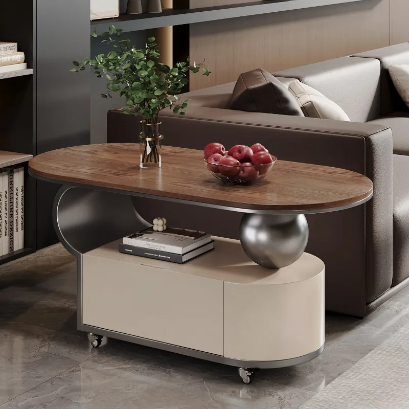 walnut multi-layer coffee tables with wheels movable Cream wind coffee table living room mobili per la casa legno home furniture
walnut multi-layer coffee tables with wheels movable Cream wind coffee table living room mobili per la casa legno home furniture