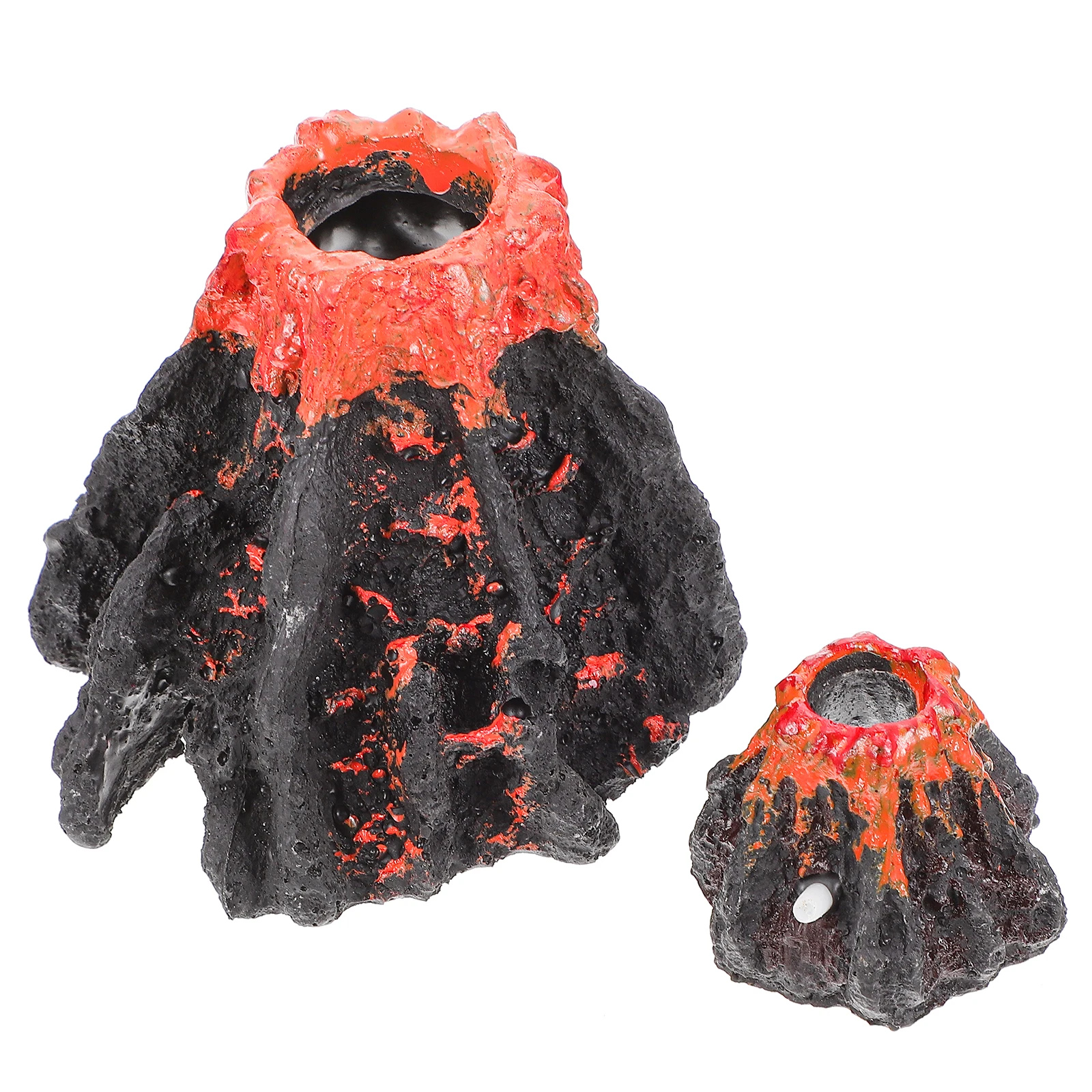 2 Pcs Simulation Volcano Lifelike Resin Figurines Fish Tank Decoration Durable Mini L scape Aquarium Accessories Housewarming
2 Pcs Simulation Volcano Lifelike Resin Figurines Fish Tank Decoration Durable Mini L scape Aquarium Accessories Housewarming