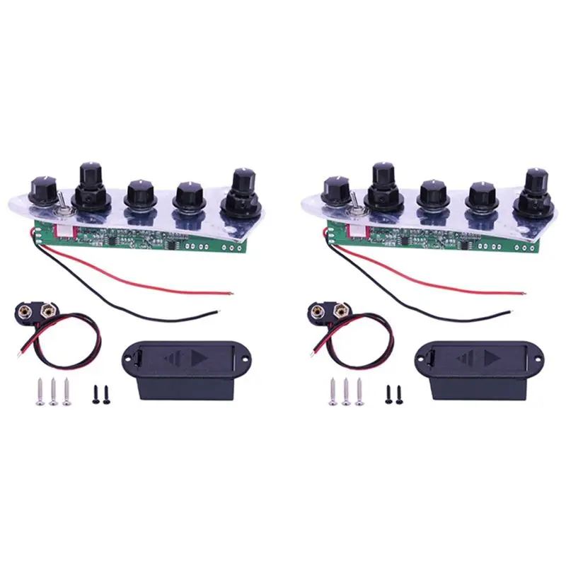 AB31-2 Pcs 5 Jazz For JB Bass Loaded Wired Control Plate For 4/5 String Bass Guitar Parts
AB31-2 Pcs 5 Jazz For JB Bass Loaded Wired Control Plate For 4/5 String Bass Guitar Parts