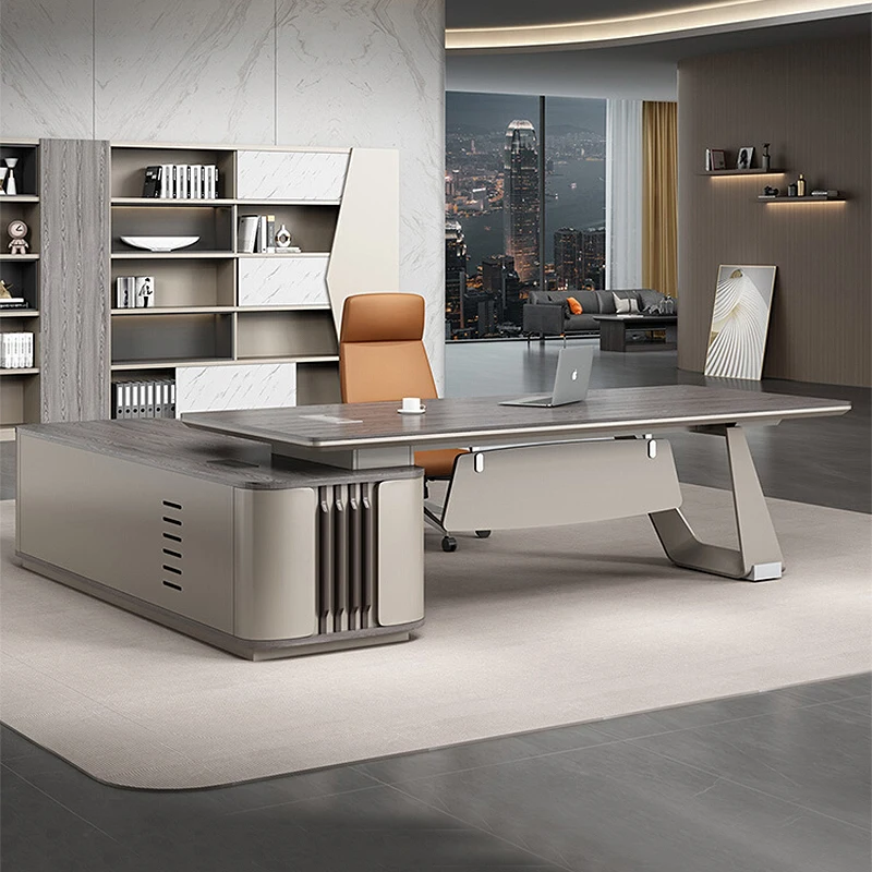 Asthetic Conference Office Desk Light Luxury Modern Reception Long Office Desk Executive Minimalist Bureau Meuble Furniture
Asthetic Conference Office Desk Light Luxury Modern Reception Long Office Desk Executive Minimalist Bureau Meuble Furniture