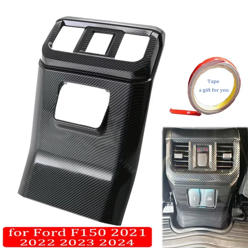 Для Ford F150 F-150 Raptor 2021 2022 2023, ABS, углеродное волокно, задний ряд, вентиляционная панель, задняя выходная крышка, отделка, аксессуары для интерьера
Для Ford F150 F-150 Raptor 2021 2022 2023, ABS, углеродное волокно, задний ряд, вентиляционная панель, задняя выходная крышка, отделка, аксессуары для интерьера