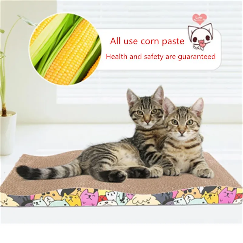 Cat Scratchers Sharpening Claw Cardboard Secure Corrugated Board Scratch-resistant Cat Scratch Board Cats Toy Sofa Cushion Bed
Cat Scratchers Sharpening Claw Cardboard Secure Corrugated Board Scratch-resistant Cat Scratch Board Cats Toy Sofa Cushion Bed