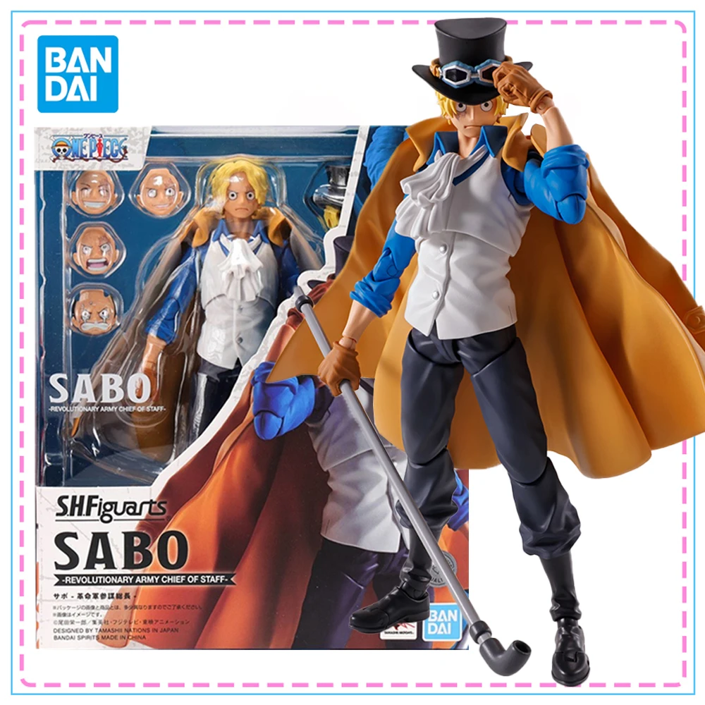 Bandai S.H.Figuarts One Piece Sabo Революционная армейская фигурка шеф-повара персонала, оригинальный комплект модели SHF, аниме-фигурки, модель игрушки
Bandai S.H.Figuarts One Piece Sabo Революционная армейская фигурка шеф-повара персонала, оригинальный комплект модели SHF, аниме-фигурки, модель игрушки