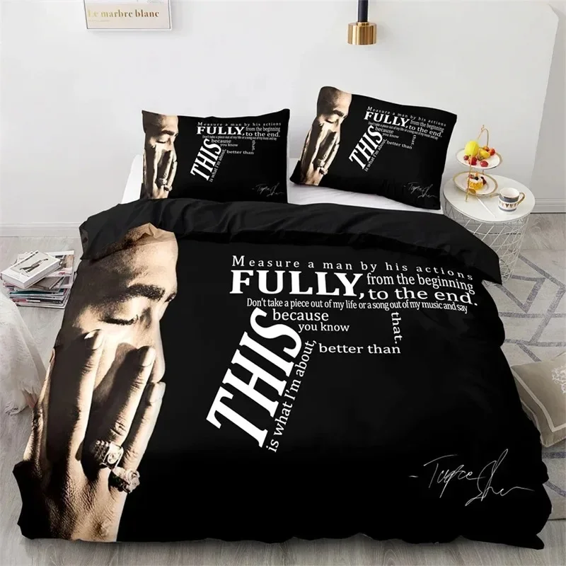 3D Printed Tupac Shakur Rapper 2Pac Bedding Set Boys Girls Twin Queen Size Duvet Cover Pillowcase Bed Kids Adult
3D Printed Tupac Shakur Rapper 2Pac Bedding Set Boys Girls Twin Queen Size Duvet Cover Pillowcase Bed Kids Adult