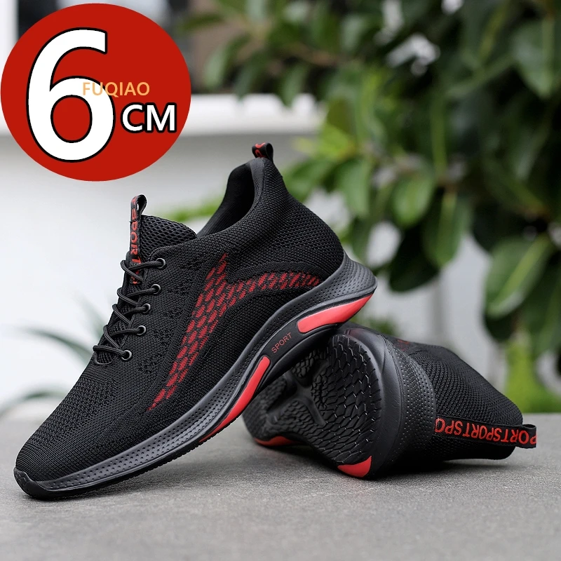 Летние дышащие мужские кроссовки из сетки с невидимым увеличением роста на 6 см, легкие и удобные спортивные туфли для увеличения роста
Летние дышащие мужские кроссовки из сетки с невидимым увеличением роста на 6 см, легкие и удобные спортивные туфли для увеличения роста