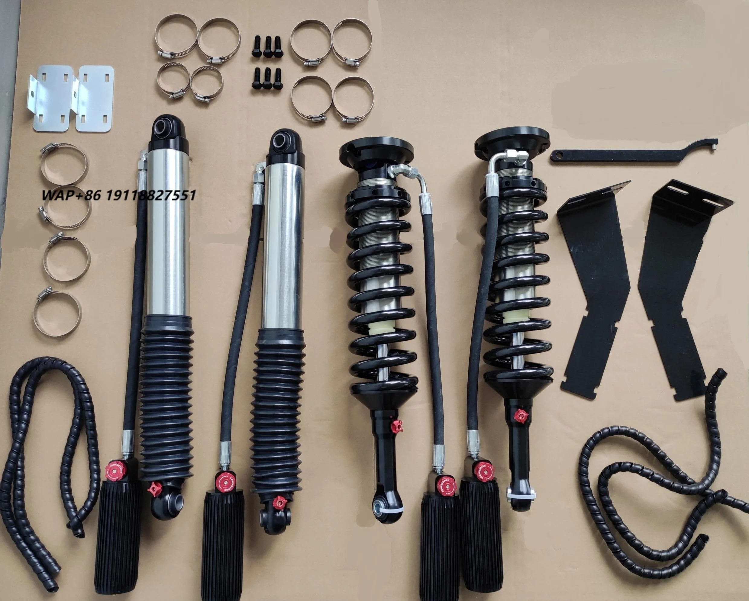 LODshock High Quality Height Lift Off-Road Racing Coilover Kit HILUX VIGO with 32 level Soft to Hard Adjustable Damper
LODshock High Quality Height Lift Off-Road Racing Coilover Kit HILUX VIGO with 32 level Soft to Hard Adjustable Damper