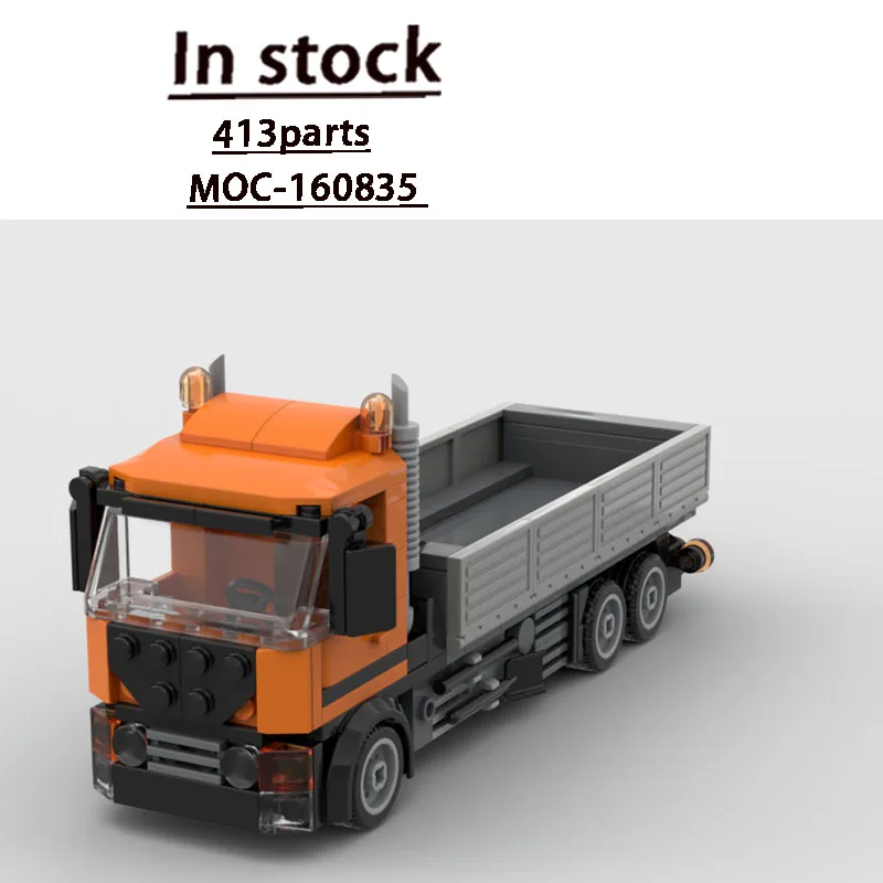 MOC-160835 New Urban Cargo Semi-Trailer Container Dump Truck Building Block Model 413 Parts Boys Children's Birthday Toy Gift
MOC-160835 New Urban Cargo Semi-Trailer Container Dump Truck Building Block Model 413 Parts Boys Children's Birthday Toy Gift