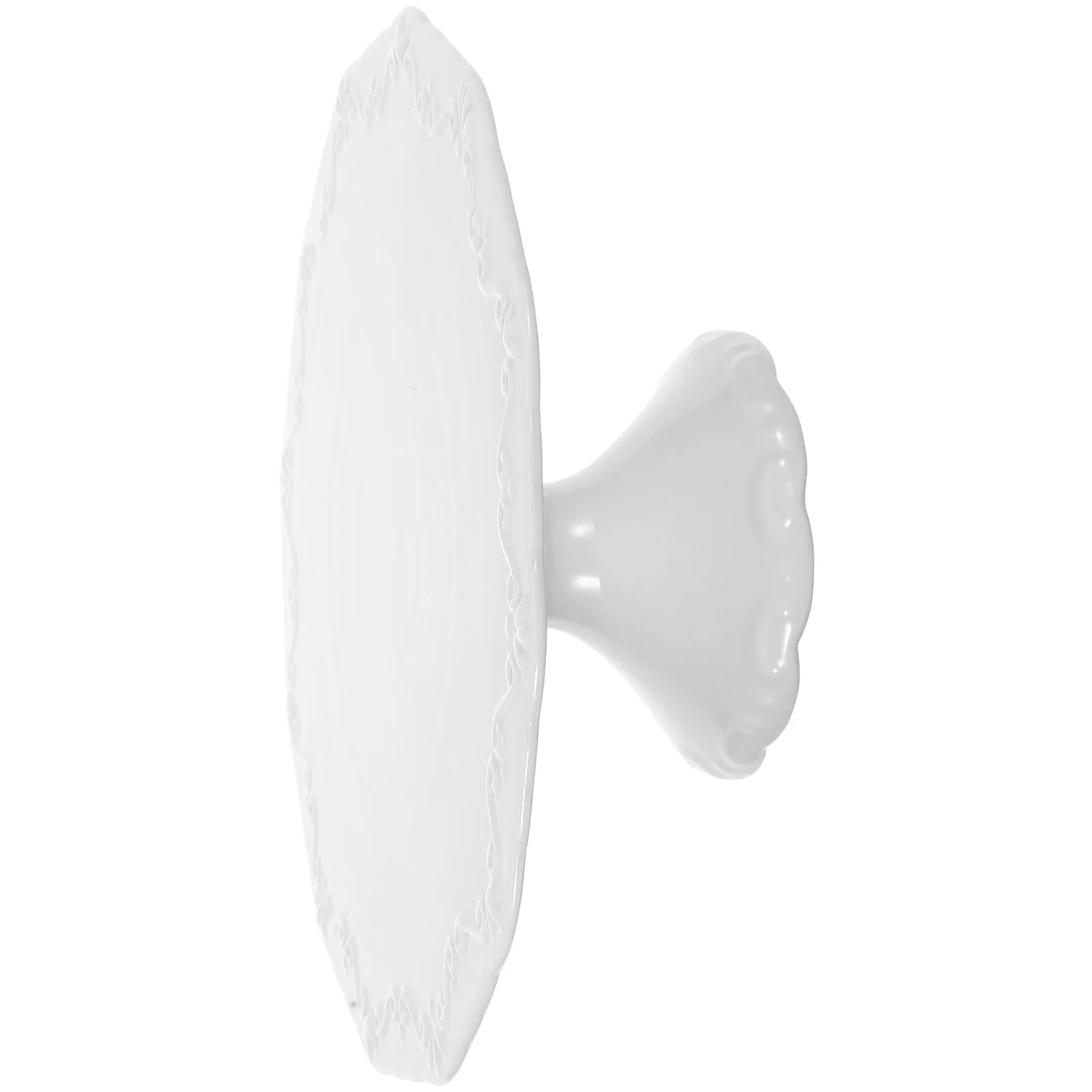White 12Inch Cake Stand Ceramic Cake Stand Fruit Plate Dessert Tray Display Rack Cupcake Stand Kitchen Dining Bar
White 12Inch Cake Stand Ceramic Cake Stand Fruit Plate Dessert Tray Display Rack Cupcake Stand Kitchen Dining Bar