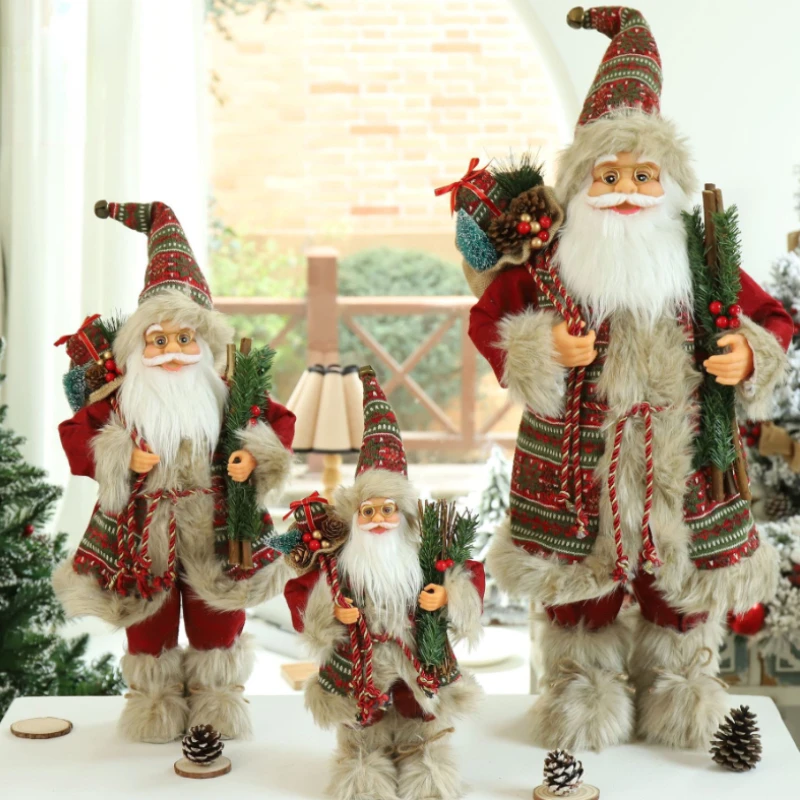 1pcBig Santa Claus Doll Christmas Tree Decorations for Home Wedding Party Supplies Children New Year Xmas Gift Navidad 2023 Noel
1pcBig Santa Claus Doll Christmas Tree Decorations for Home Wedding Party Supplies Children New Year Xmas Gift Navidad 2023 Noel