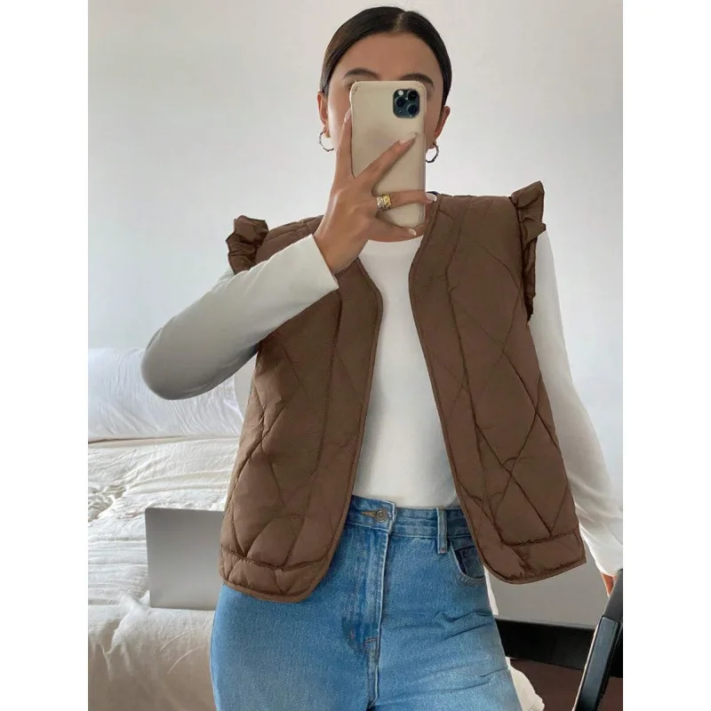 Warm Winter Vest 88636 Autumn Winter Cold Resistance Jacket Women's Fashion Inner Wear Regular Length All Season Long Vest
Warm Winter Vest 88636 Autumn Winter Cold Resistance Jacket Women's Fashion Inner Wear Regular Length All Season Long Vest