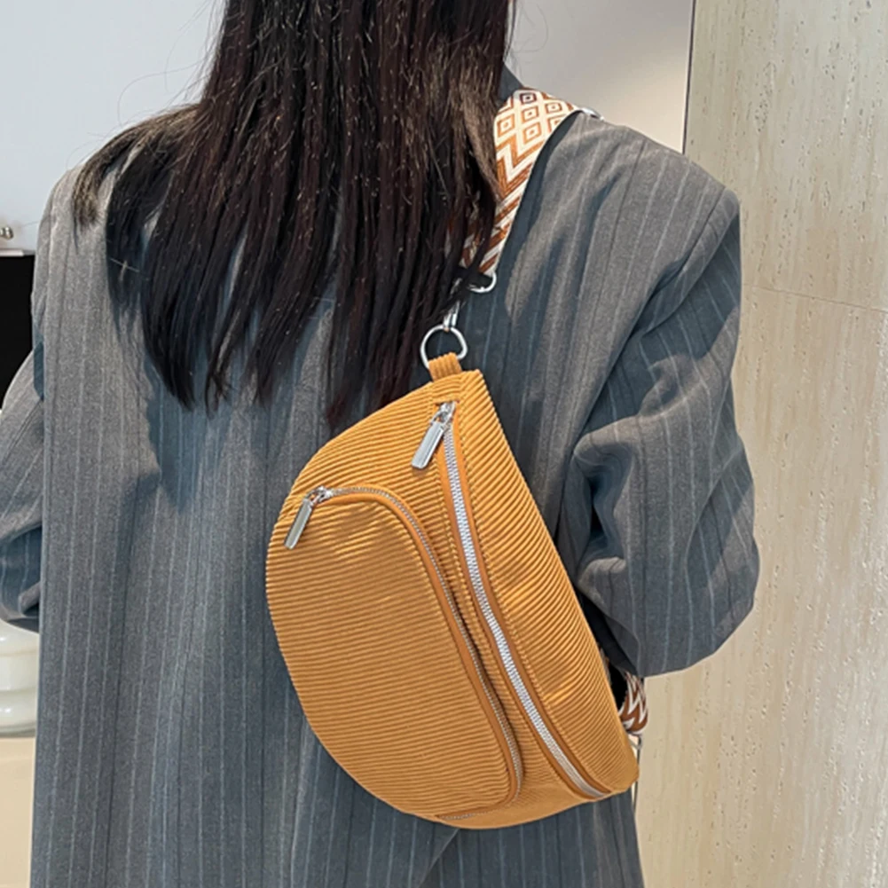 Corduroy Chest Bag Fashion Fanny Pack Wide Guitar Strap Stylish Crossbody Bag Multi-pockets Casual Waist Bag Casual Sports Bag
Corduroy Chest Bag Fashion Fanny Pack Wide Guitar Strap Stylish Crossbody Bag Multi-pockets Casual Waist Bag Casual Sports Bag