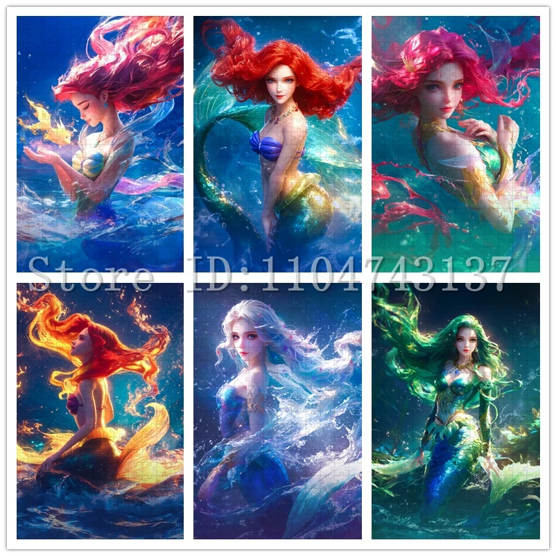 Disney Ariel Princess Jigsaw Puzzles for Girls Birthday Unique Gift Fantasy Mermaid Puzzles Handmade Toys & Hobbies
Disney Ariel Princess Jigsaw Puzzles for Girls Birthday Unique Gift Fantasy Mermaid Puzzles Handmade Toys & Hobbies