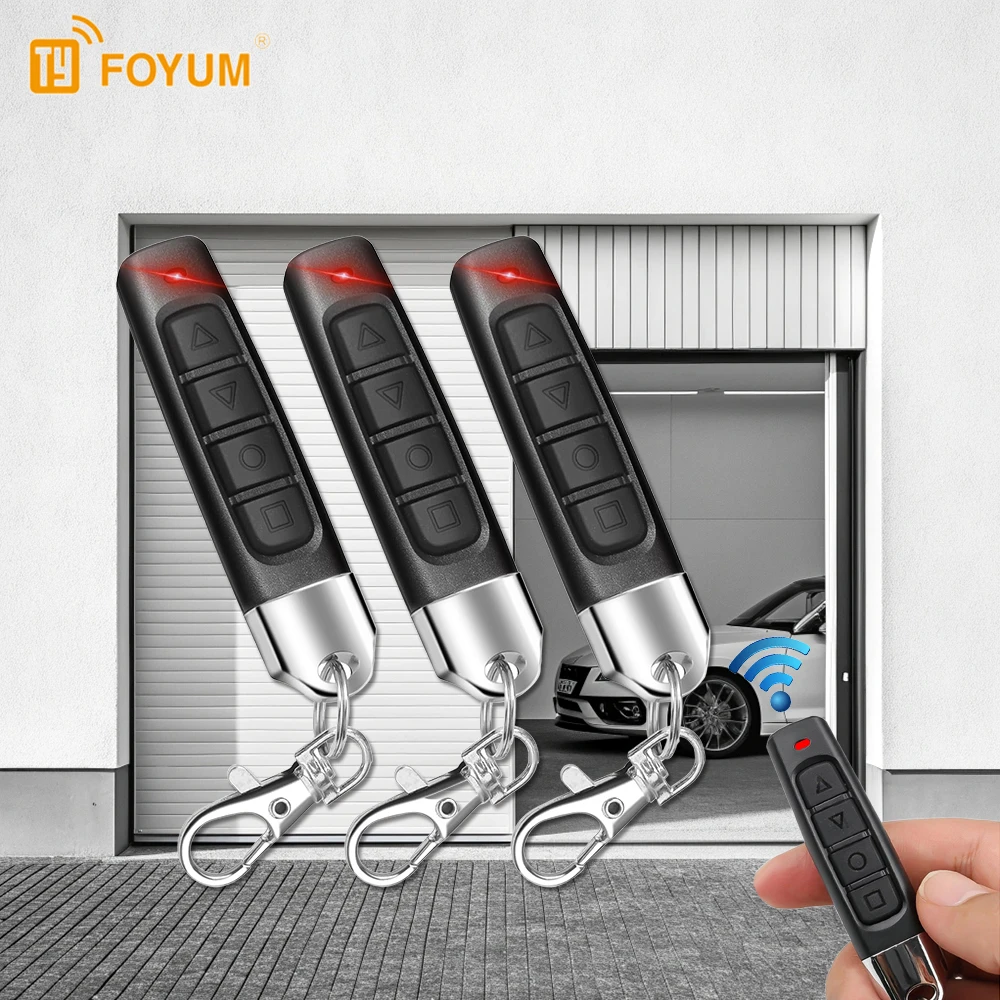 433MHz Auto Copy Remote Control Electric Garage Door Opener Remote Controller Duplicator Clone Cloning Code Transmitter
433MHz Auto Copy Remote Control Electric Garage Door Opener Remote Controller Duplicator Clone Cloning Code Transmitter