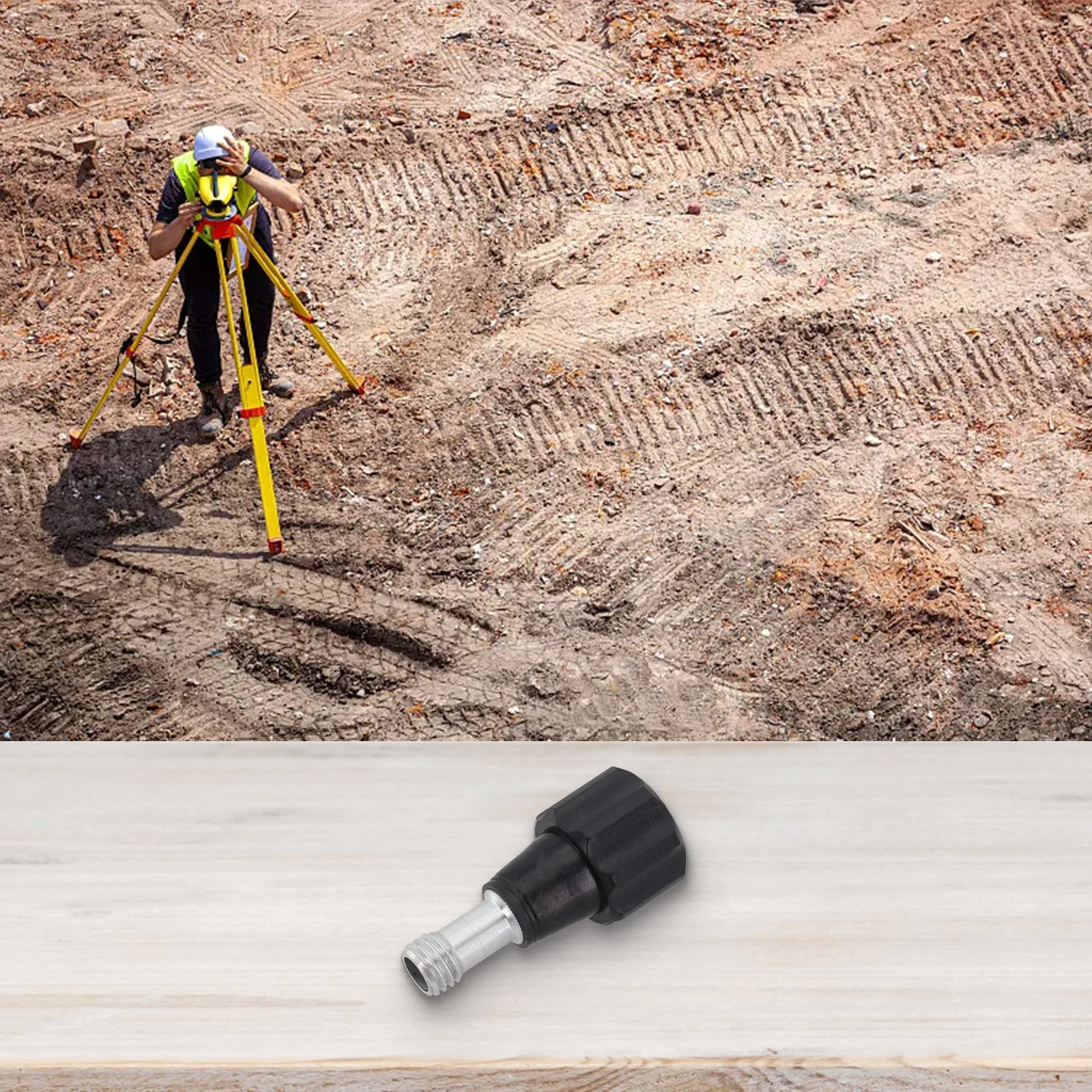 Aluminum Alloy Center Screw Set for Tripod Accessories Secure Connection for Theodolite and Leveling Measurements
Aluminum Alloy Center Screw Set for Tripod Accessories Secure Connection for Theodolite and Leveling Measurements