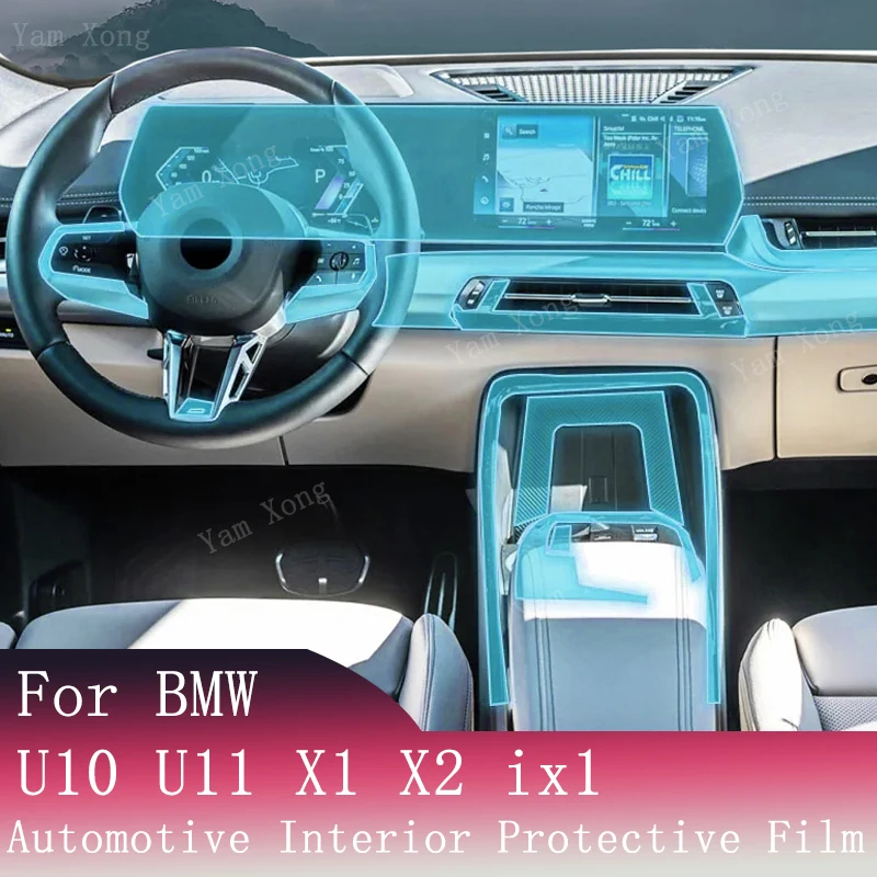 For BMW U10 U11 X1 X2 ix1 2023-2024 Car GPS Navigation Protective LCD TPU Screen Protector Sticker Anti-Scratch Film Fitting
For BMW U10 U11 X1 X2 ix1 2023-2024 Car GPS Navigation Protective LCD TPU Screen Protector Sticker Anti-Scratch Film Fitting