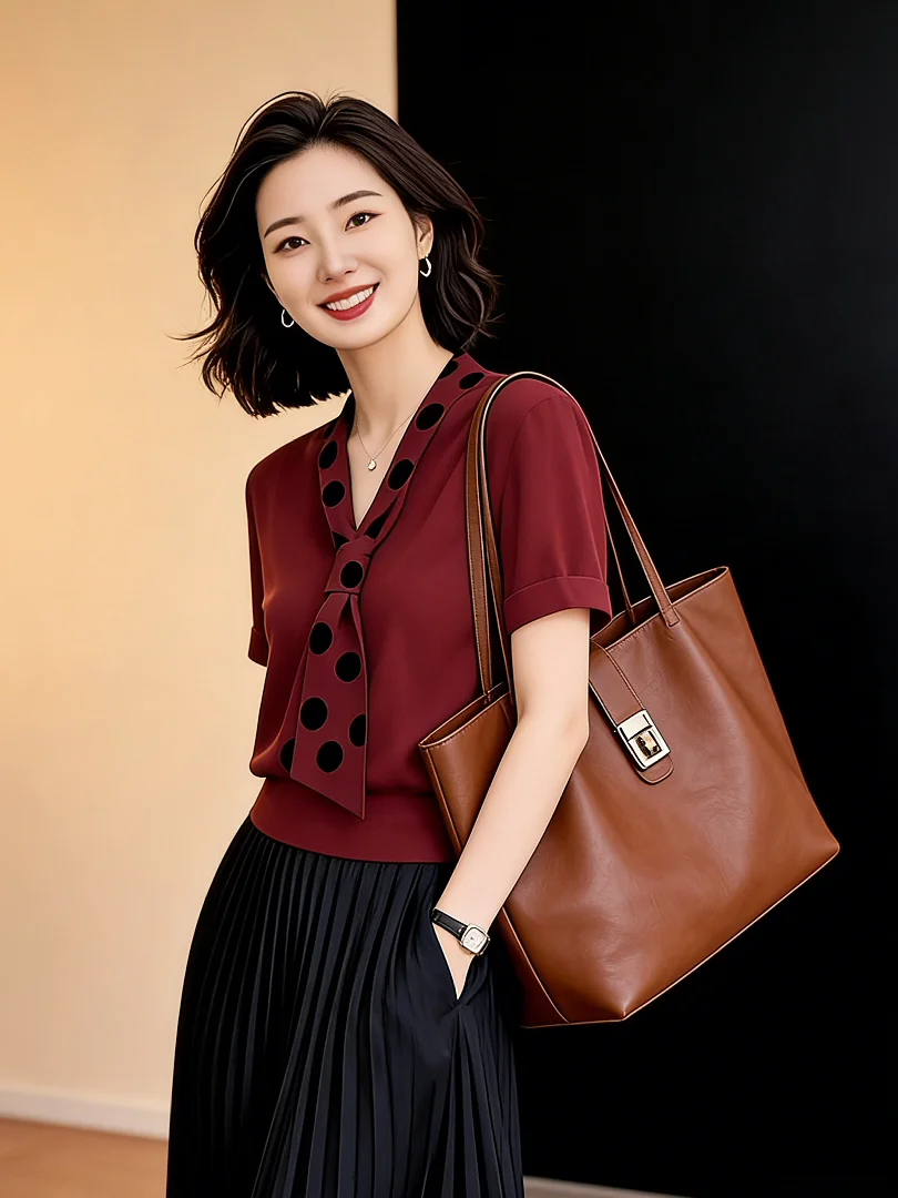 Красная легкая футболка с коротким рукавом и дизайнерским принтом Maturi, новинка весна-лето, шелковый шарф-топ для женщин, повседневный свободный крой
Красная легкая футболка с коротким рукавом и дизайнерским принтом Maturi, новинка весна-лето, шелковый шарф-топ для женщин, повседневный свободный крой