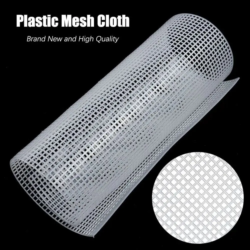 DIY Crafting Plastic Bag Mesh Grid Durable Black White Mesh Cloth 33x50CM Acrylic Yarn Crafting Knit
DIY Crafting Plastic Bag Mesh Grid Durable Black White Mesh Cloth 33x50CM Acrylic Yarn Crafting Knit