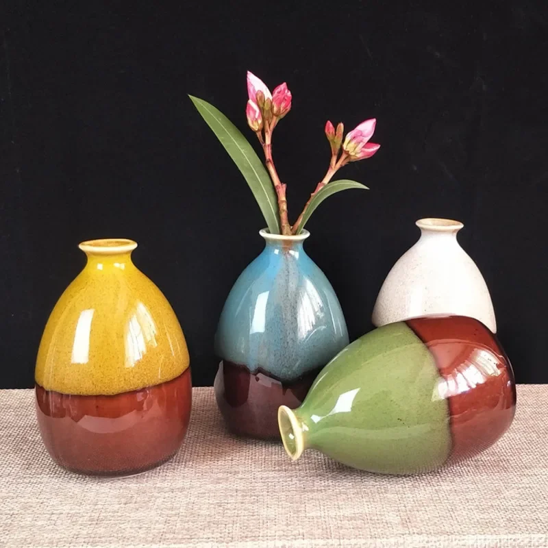 Modern Flower Vases For Homes Ceramic Vase Decoration Flower Glaze Flower Home Accessories Ceramic Craft Ornaments Green Plant 
Modern Flower Vases For Homes Ceramic Vase Decoration Flower Glaze Flower Home Accessories Ceramic Craft Ornaments Green Plant