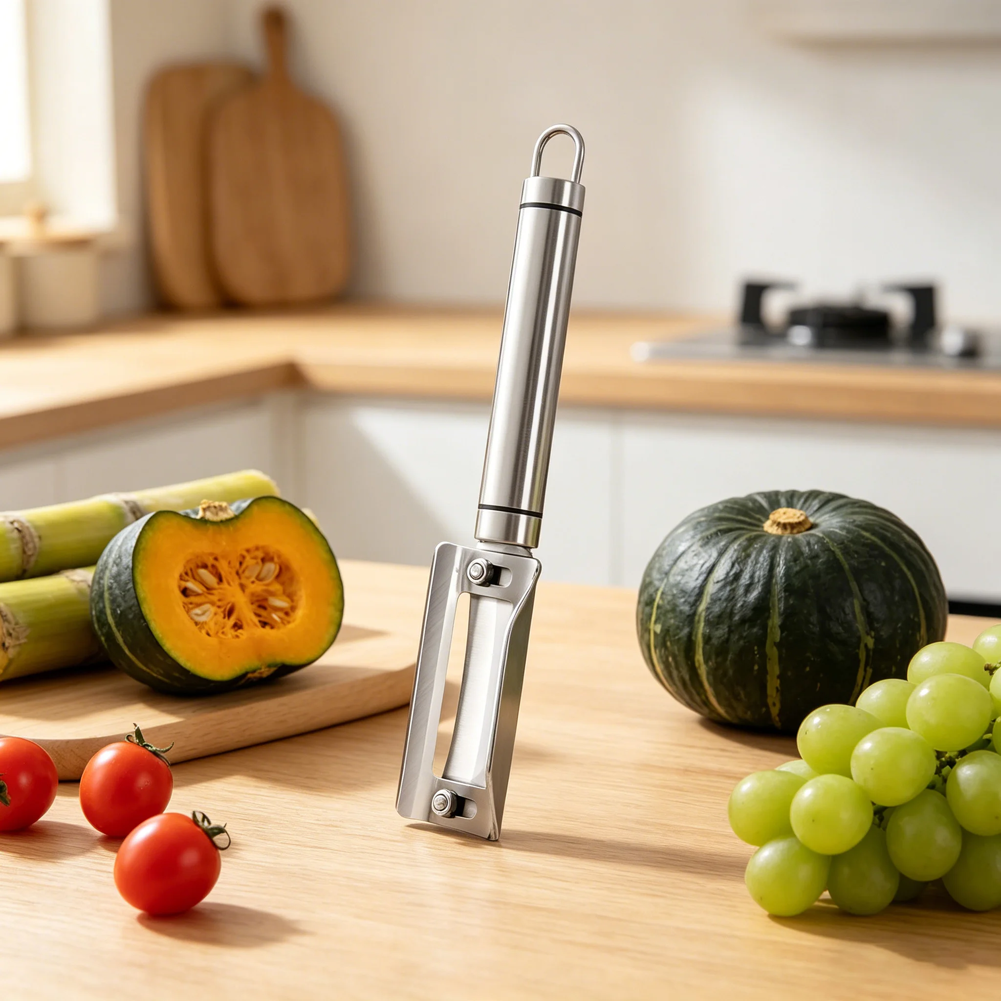 Professional Peeling Knife for Sugarcane Pineapple Potato Yam Pumpkin Vegetables Fruits Household Restaurant Kitchen Tool
Professional Peeling Knife for Sugarcane Pineapple Potato Yam Pumpkin Vegetables Fruits Household Restaurant Kitchen Tool