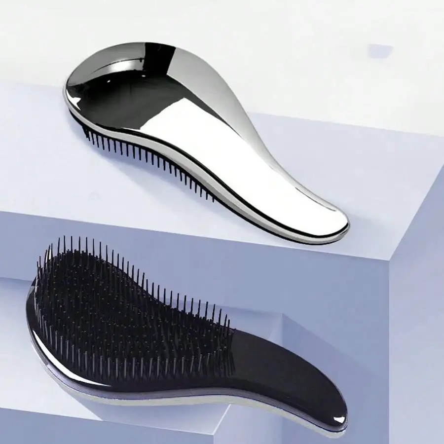 LYSW Electroplated Women's Long Hair TT Comb, Princess Comb, Anti- Soft Tooth Magic Air Cushion Comb, Portable Curling Hair Scalp Massage Brush HA2751 Hair Accessories ,Hair Styling Kit ,Hair Tool Kit
LYSW Electroplated Women's Long Hair TT Comb, Princess Comb, Anti- Soft Tooth Magic Air Cushion Comb, Portable Curling Hair Scalp Massage Brush HA2751 Hair Accessories ,Hair Styling Kit ,Hair Tool Kit