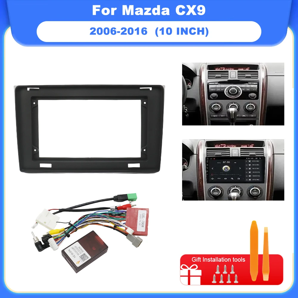 Автомобильный радиоприемник для Mazda CX9 2006-2016(10 дюймов, 2 Din, DVD, GPS, MP5, рамка, Android-плеер, панель приборной панели, установочная отделка
Автомобильный радиоприемник для Mazda CX9 2006-2016(10 дюймов, 2 Din, DVD, GPS, MP5, рамка, Android-плеер, панель приборной панели, установочная отделка