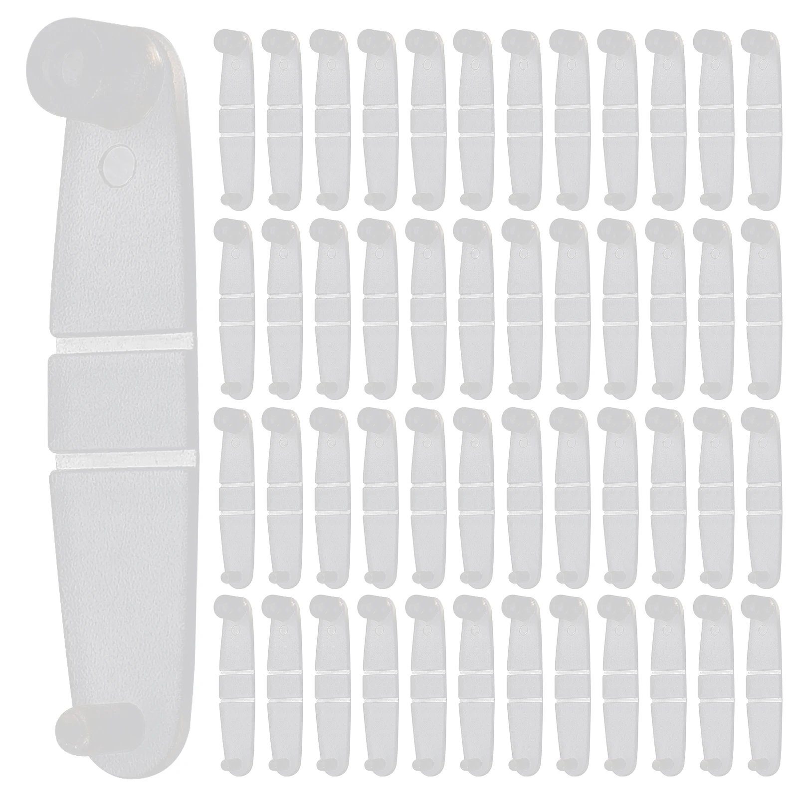 100pcs Plastic Clips Foldable Transparent Plastic Foldable Clips Acrylic Key Ring Connectors Durable Jewelry Accessories
100pcs Plastic Clips Foldable Transparent Plastic Foldable Clips Acrylic Key Ring Connectors Durable Jewelry Accessories