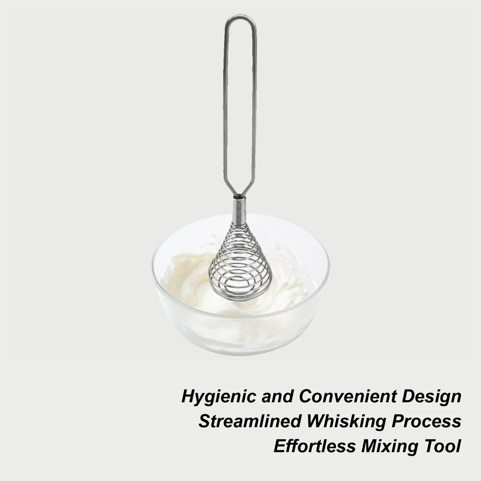 Handheld Whisk Egg Beater Stainless Steel Whisk Stainless Steel Blender Kitchen Gadgets For Home Mixing Beating Frothing Milk
Handheld Whisk Egg Beater Stainless Steel Whisk Stainless Steel Blender Kitchen Gadgets For Home Mixing Beating Frothing Milk