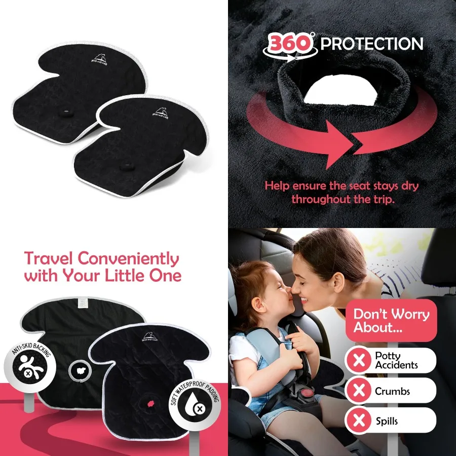 Piddle Pads for Strollers Bouncers and Car Seats Waterproof and MachineWashable Toilet Training Seat Covers with EasyClean Surf
Piddle Pads for Strollers Bouncers and Car Seats Waterproof and MachineWashable Toilet Training Seat Covers with EasyClean Surf