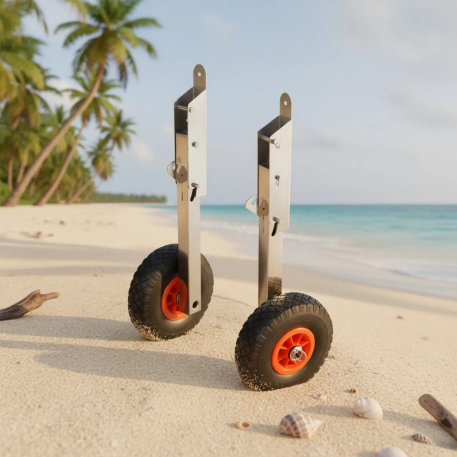2 Pieces Boat Launch Dolly Rust Resistant Inflatable Boat Dolly Transom Trolley Wheel Heavy Duty Marine Gear Easy Installation
2 Pieces Boat Launch Dolly Rust Resistant Inflatable Boat Dolly Transom Trolley Wheel Heavy Duty Marine Gear Easy Installation