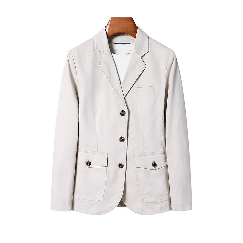 2026 Spring and Autumn New Fashion Trend Solid Color Suit Jacket Men's Business Casual Loose Comfortable High Quality Coat
2026 Spring and Autumn New Fashion Trend Solid Color Suit Jacket Men's Business Casual Loose Comfortable High Quality Coat