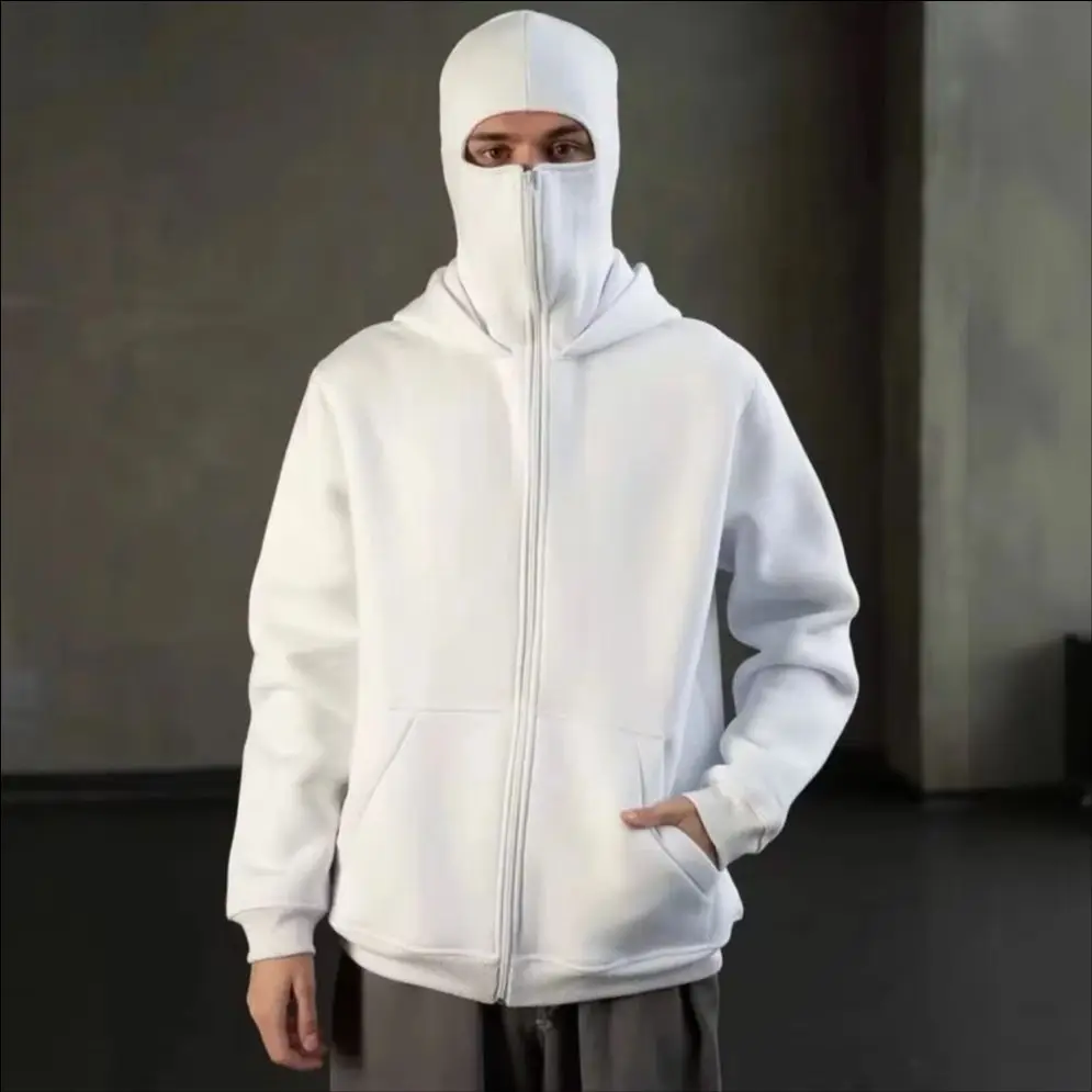 2025 Autumn Men Balaclava Y2K Gothic Harajuku Winter New Item Double Hooded Sweatshirt Men's Hooded Mask Zipper Sportswear Women
2025 Autumn Men Balaclava Y2K Gothic Harajuku Winter New Item Double Hooded Sweatshirt Men's Hooded Mask Zipper Sportswear Women