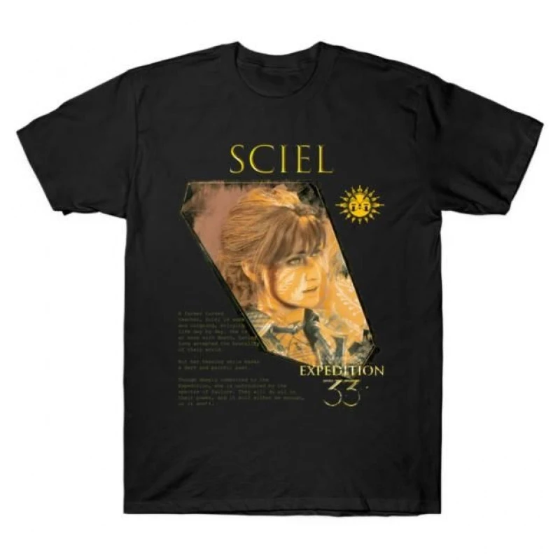 0427 Clair Obscur Expedition 33 Gift Clothes for RPG gamer 100% cotton printed tee Short Sleeve Graphic T-Shirt All size tops
0427 Clair Obscur Expedition 33 Gift Clothes for RPG gamer 100% cotton printed tee Short Sleeve Graphic T-Shirt All size tops