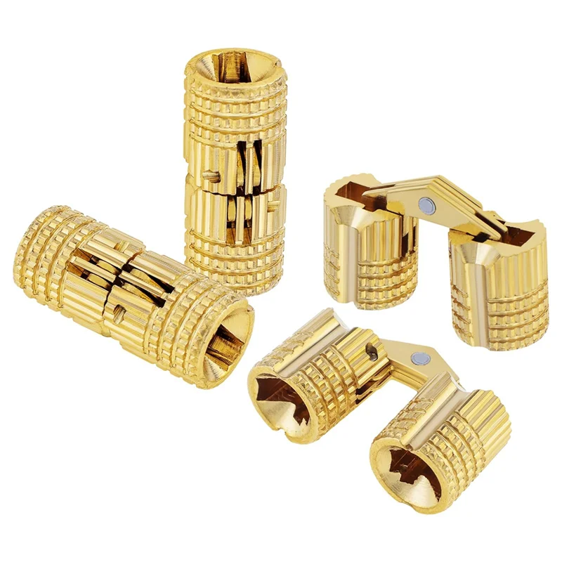 A57M-8Pcs 10 Mm Brass Barrel Hinges,180 Degree Opening Angle Concealed Furniture Hinges For DIY Jewelry Box Hand Craft
A57M-8Pcs 10 Mm Brass Barrel Hinges,180 Degree Opening Angle Concealed Furniture Hinges For DIY Jewelry Box Hand Craft