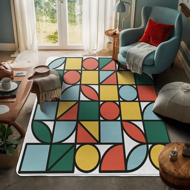 Nordic-style Geometric Pattern Theme Door Mat Bathroom Entrance Non-slip Mat Home Bedroom Decorative Large Floor Mat
Nordic-style Geometric Pattern Theme Door Mat Bathroom Entrance Non-slip Mat Home Bedroom Decorative Large Floor Mat