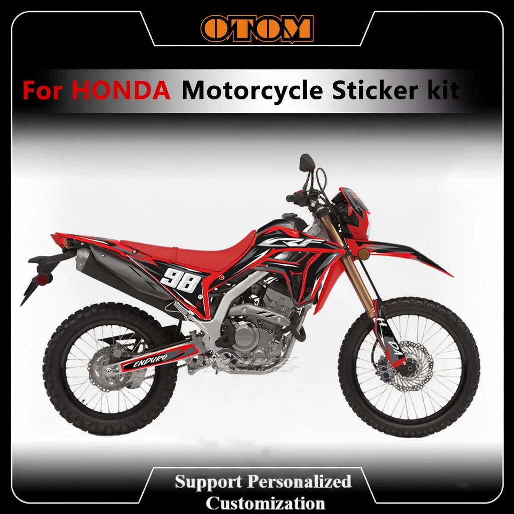 GRAPHICS & BACKGROUNDS DECALS STICKERS Kit For Honda CRF 300L 2021-2024 2025-2026 Glossy Background Sticker Kit
GRAPHICS & BACKGROUNDS DECALS STICKERS Kit For Honda CRF 300L 2021-2024 2025-2026 Glossy Background Sticker Kit