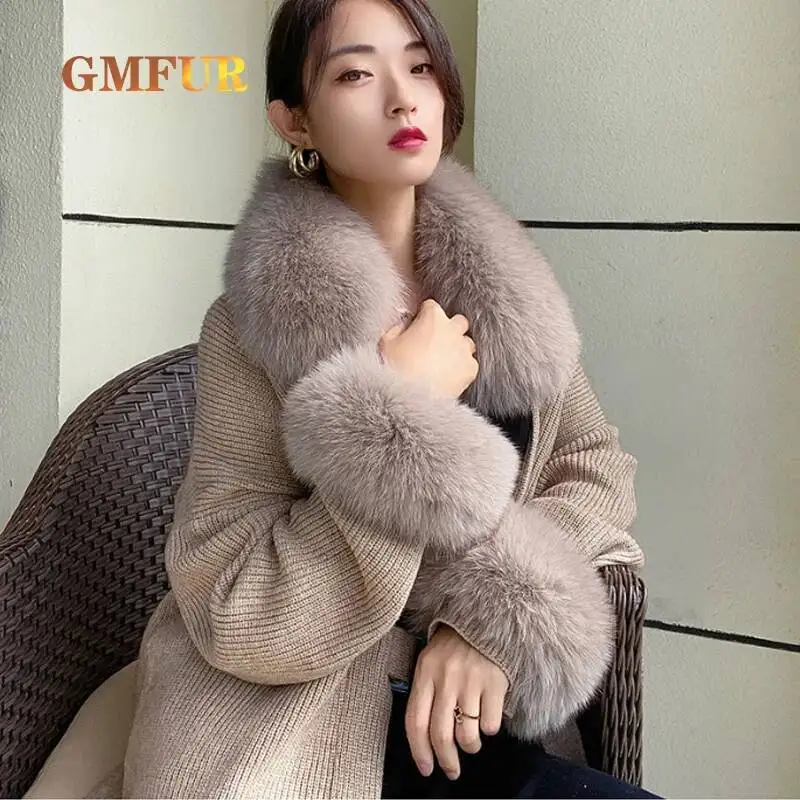 Комплект из натурального лисьего меха с воротником и манжетами для женщин, зимнее роскошное пальто с капюшоном, декор, черный меховой шарф, шали и аксессуары
Комплект из натурального лисьего меха с воротником и манжетами для женщин, зимнее роскошное пальто с капюшоном, декор, черный меховой шарф, шали и аксессуары