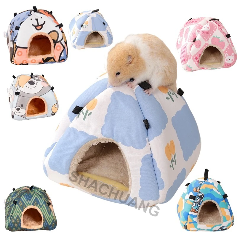Small Animal Lair Breathable Mongolian Tent with Velvet Winter Warm Waterproof Hamster Nest Bird Rabbit Hiding Sleep Cabin 펫하우스
Small Animal Lair Breathable Mongolian Tent with Velvet Winter Warm Waterproof Hamster Nest Bird Rabbit Hiding Sleep Cabin 펫하우스